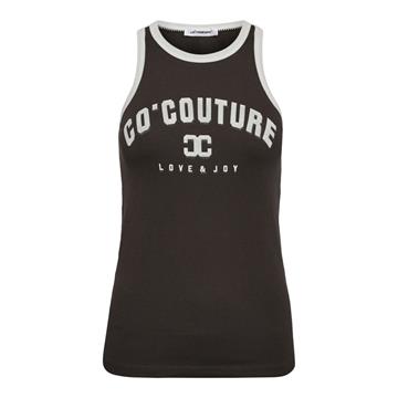 Co\' Couture - Edge Tank Top - Antracit