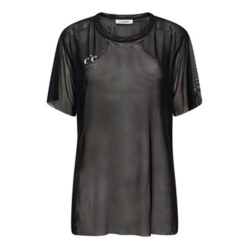 Co' Couture - Mesh Oversize Tee - Black