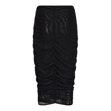 Co\' Couture - Reagan Ruched Skirt - Black