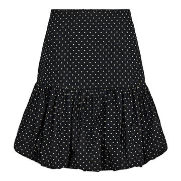 Co' Couture - Davina Dot Balloon Skirt - Black