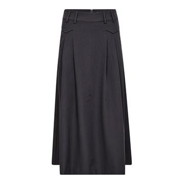 Co' Couture - Luna Pocket Pleat Skirt - Mid Grey