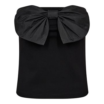 Co' Couture - Barry Bow Top - Black