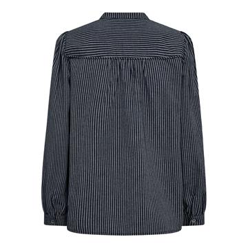 Co\' Couture - Simona Stripe Blouse - Navy