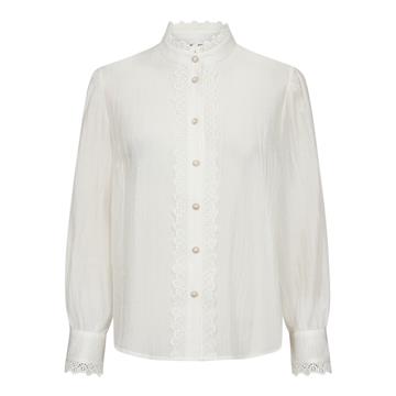 Co'Couture - Angie Anglaise Shirt - White