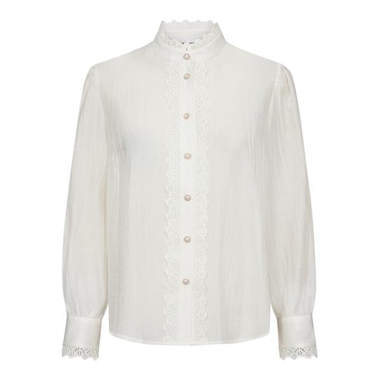 Co\'Couture - Angie Anglaise Shirt - White