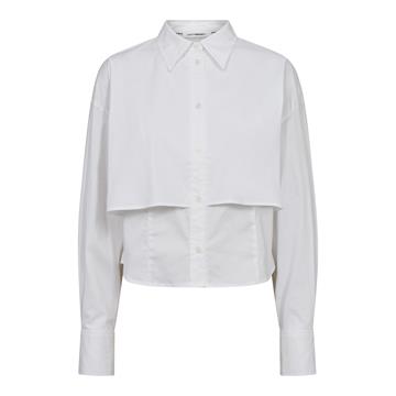 Co' Couture - Sandy Double Layer Shirt - White