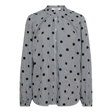 Co' Couture - Didi Dot Shirt - White Black