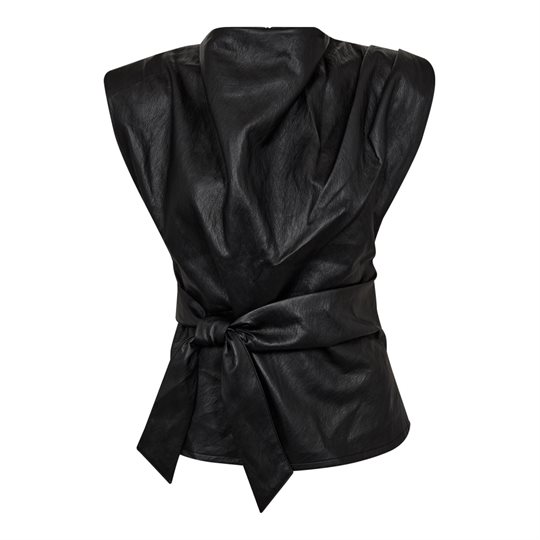 Co\' Couture - Gitt Pleat Top - Black