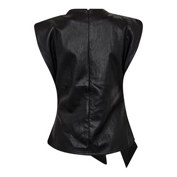 Co\' Couture - Gitt Pleat Top - Black