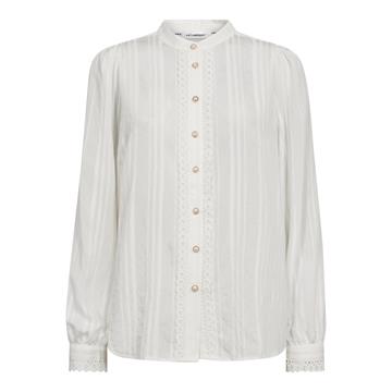 Co' Couture - Kesi Lace Shirt - White