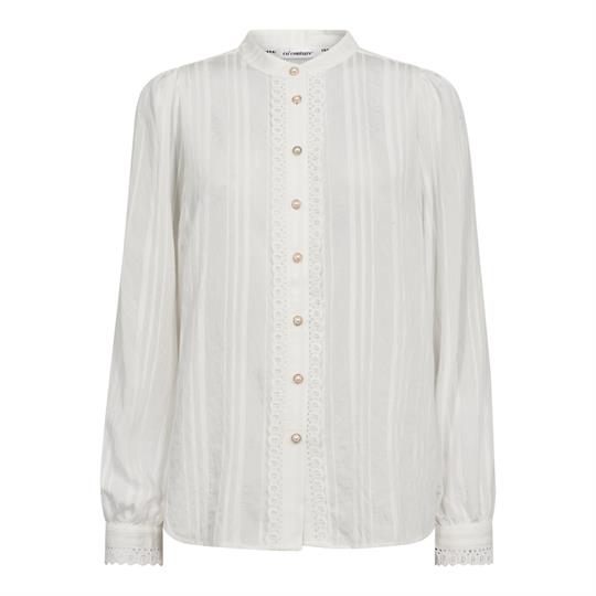 Co\' Couture - Kesi Lace Shirt - White
