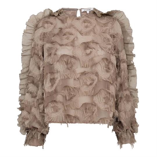 Co\' Couture - Syra Structure Blouse - Walnut
