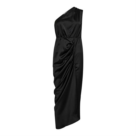 Co\' Couture - Adna Asym Drape Dress - Sort