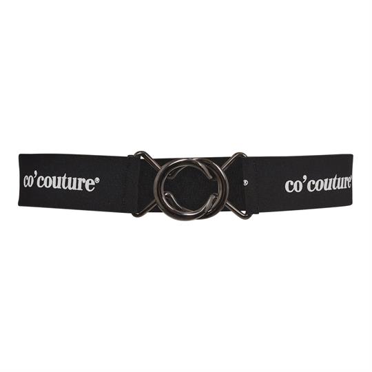 Billede af Co' Couture - Logo Elastic Belt - Sort