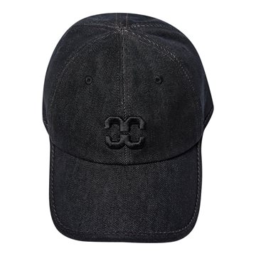 Co' Couture - Tally Logo Denim Cap - Dark Denim
