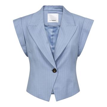 Co' Couture - Kiana Pin Vest - Pale Blue