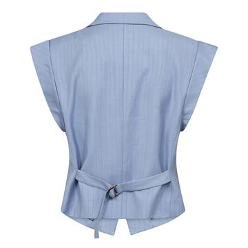 Co\' Couture - Kiana Pin Vest - Pale Blue