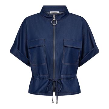 Co'Couture - Terry Vest - Navy