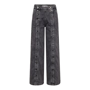 Co' Couture - Willa Button Jeans - Black