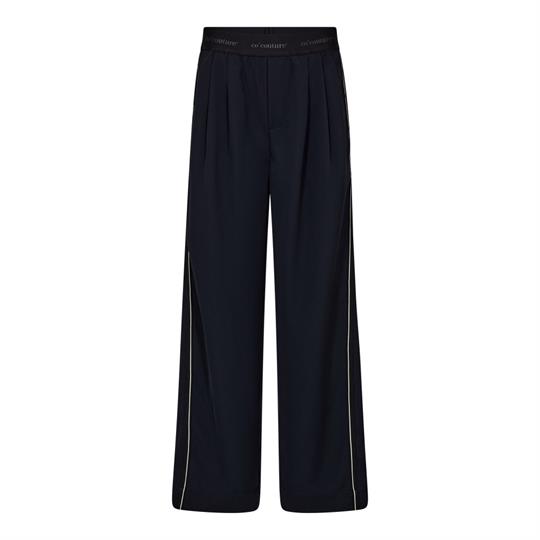 Co\' Couture - Amina Split Panel Pant - Navy