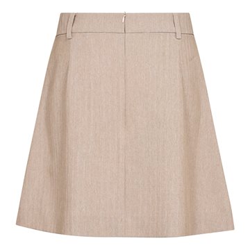 Co\' Couture - Marlo Pocket Pleat Mini Skirt - Sand