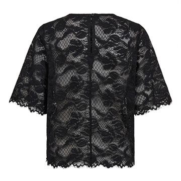Co\' Couture - Lanny Lace Blouse - Black