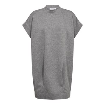 Co\' Couture - Lance Sweat Dress - Grey Melange