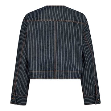 Co\' Couture - Sigga Stripe Jacket - Denim Blue