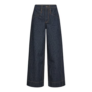 Co' Couture - Sigga Stripe Pant - Denim Blue
