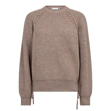 Co' Couture - Row CC Braid String Knit - Mink