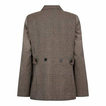 Co\' Couture - Veya Check Fitted Blazer - Brown