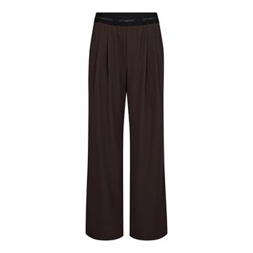 Co' Couture - Alini Logo Pant - Dark Brown