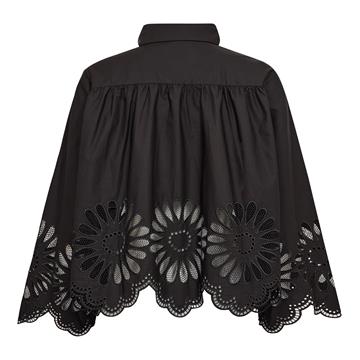 Co\' Couture - Melise Emb Ls Shirt - Black