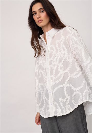 Co\' Couture - Brynn Structure Shirt - White