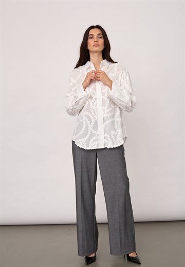 Co\' Couture - Brynn Structure Shirt - White