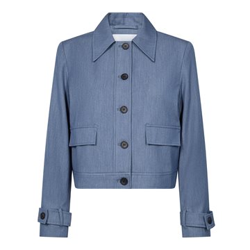 Co' Couture - Terry Jacket - Ash Blue