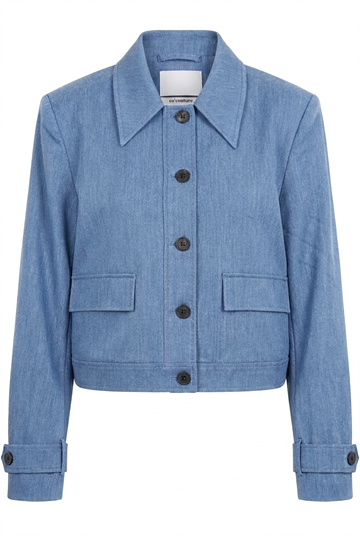Co' Couture - Terry Jacket - Ash Blue