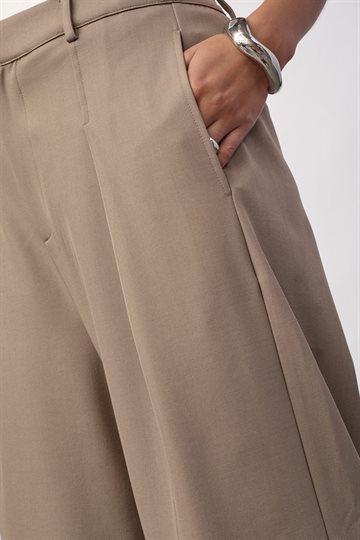 Co\' Couture - Luna Pleat Pant - Taupe