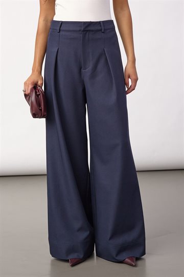 Co\' Couture - Luna Pleat Pant - Navy