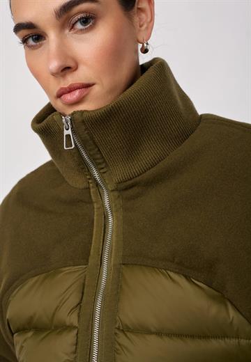 Co\' Couture - Samia Puffer Mix Jacket - Army