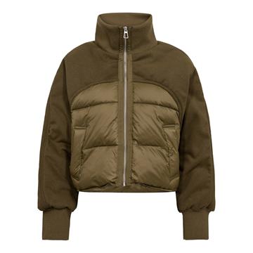 Co\' Couture - Samia Puffer Mix Jacket - Army