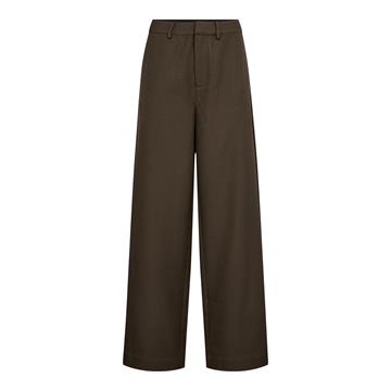 Co' Couture - Luna Wide Pant - Dark Brown
