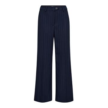 Co' Couture - Gabie Pin Wide Pant - Navy