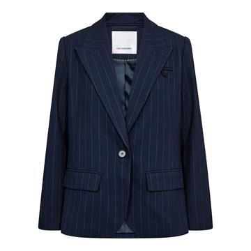 Co' Couture - Gabie Pin Fitted Blazer - Navy
