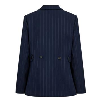 Co\' Couture - Gabie Pin Fitted Blazer - Navy