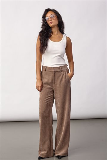 Co\' Couture - Daisy Cord Pant - Walnut