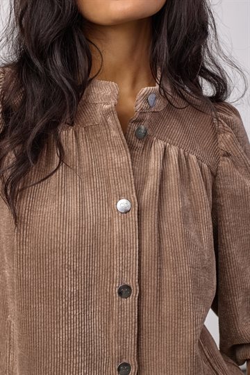 Co\' Couture - Daisy Cord Shirt - Walnut
