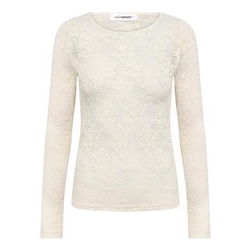 Co' Couture - Birta O-Neck Blouse - Off White