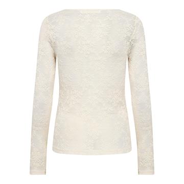 Co\' Couture - Birta O-Neck Blouse - Off White