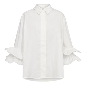 Co' Couture - Halen Flare Shirt - White